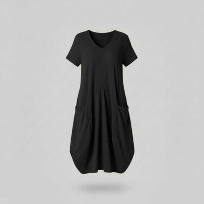 Abito Estivo Ampio con Girocollo | Vestiti Estivi Donna