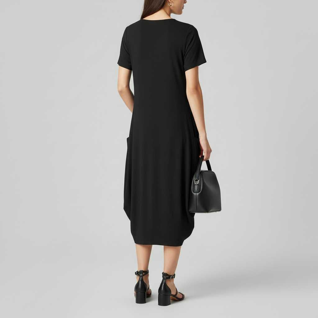 Abito Estivo Ampio con Girocollo | Vestiti Estivi Donna