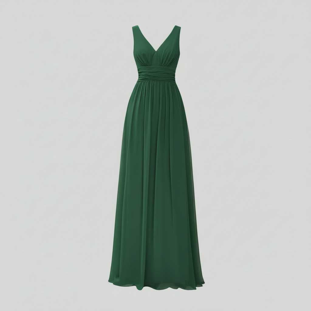 Abito Maxi Scollo a V Donna | Elegante e Versatile