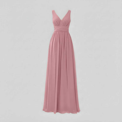 Abito Maxi Scollo a V Donna | Elegante e Versatile