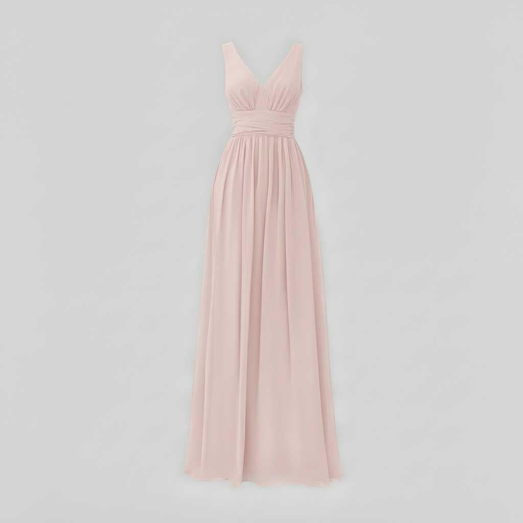 Abito Maxi Scollo a V Donna | Elegante e Versatile