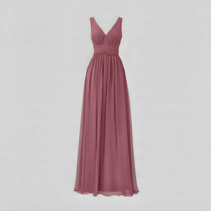 Abito Maxi Scollo a V Donna | Elegante e Versatile