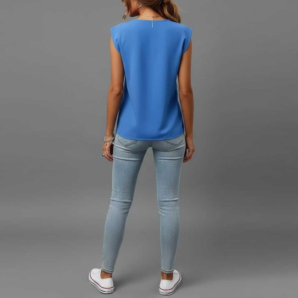 Camicetta Estiva Moderna da Donna | Scollo a V