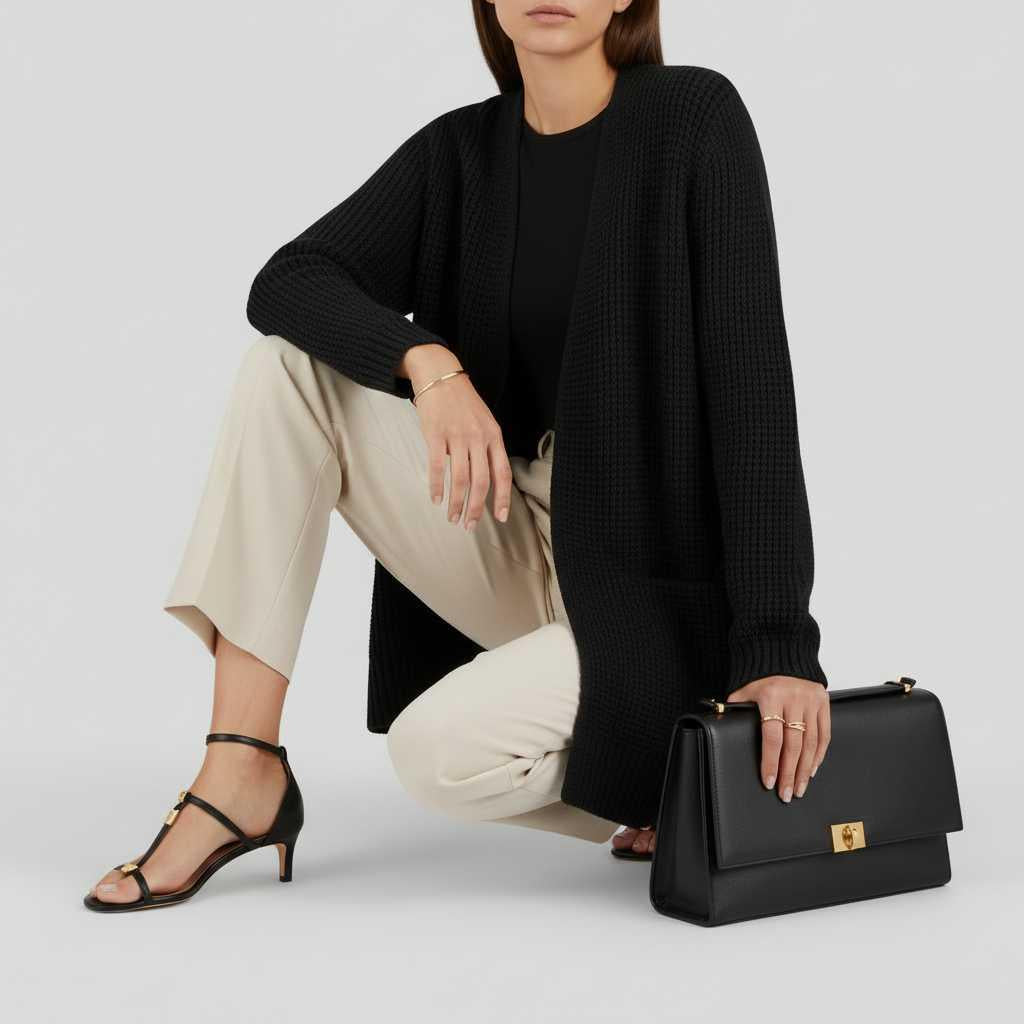 Cardigan Lungo Donna Elegante | Moda Invernale Femminile