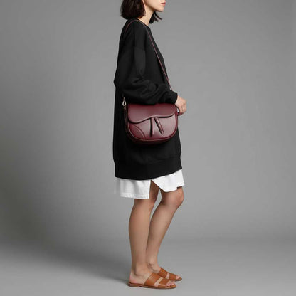 Felpa Girocollo Oversize Donna | Maniche Lunghe Comfort