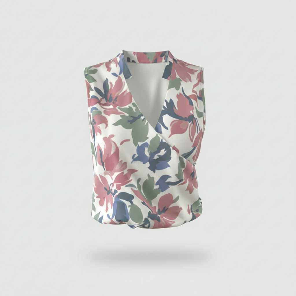 Top Estivo Donna Scollo a V | Moda Casual